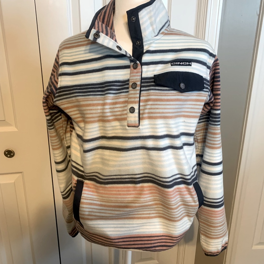Women’s Cinch Fleece Pullover Size M